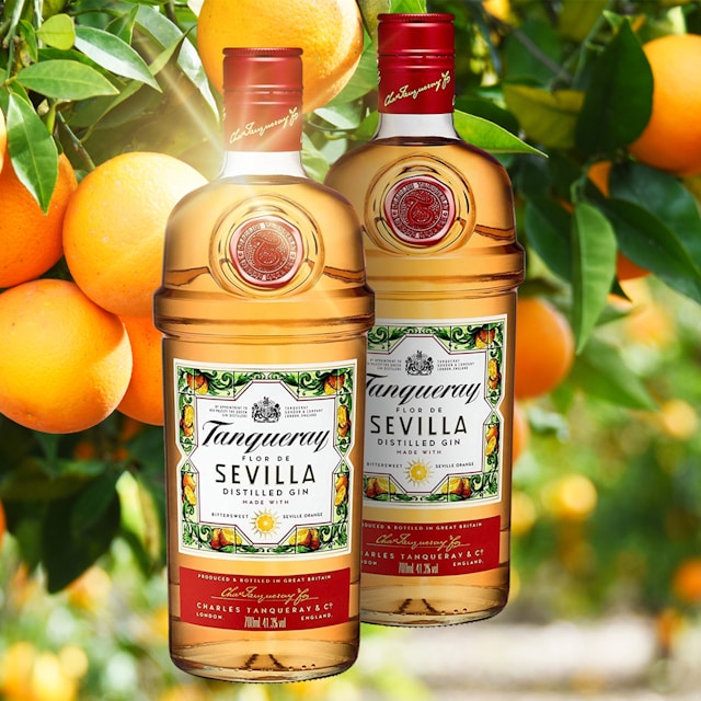Tanqueray 2x 750ml Flor De Sevilla Gins OneDayOnly