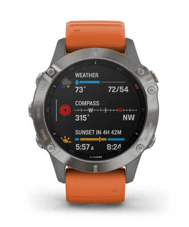 43% off on Fēnix 6S or 6 Sapphire Multisport GPS Watch | OneDayOnly