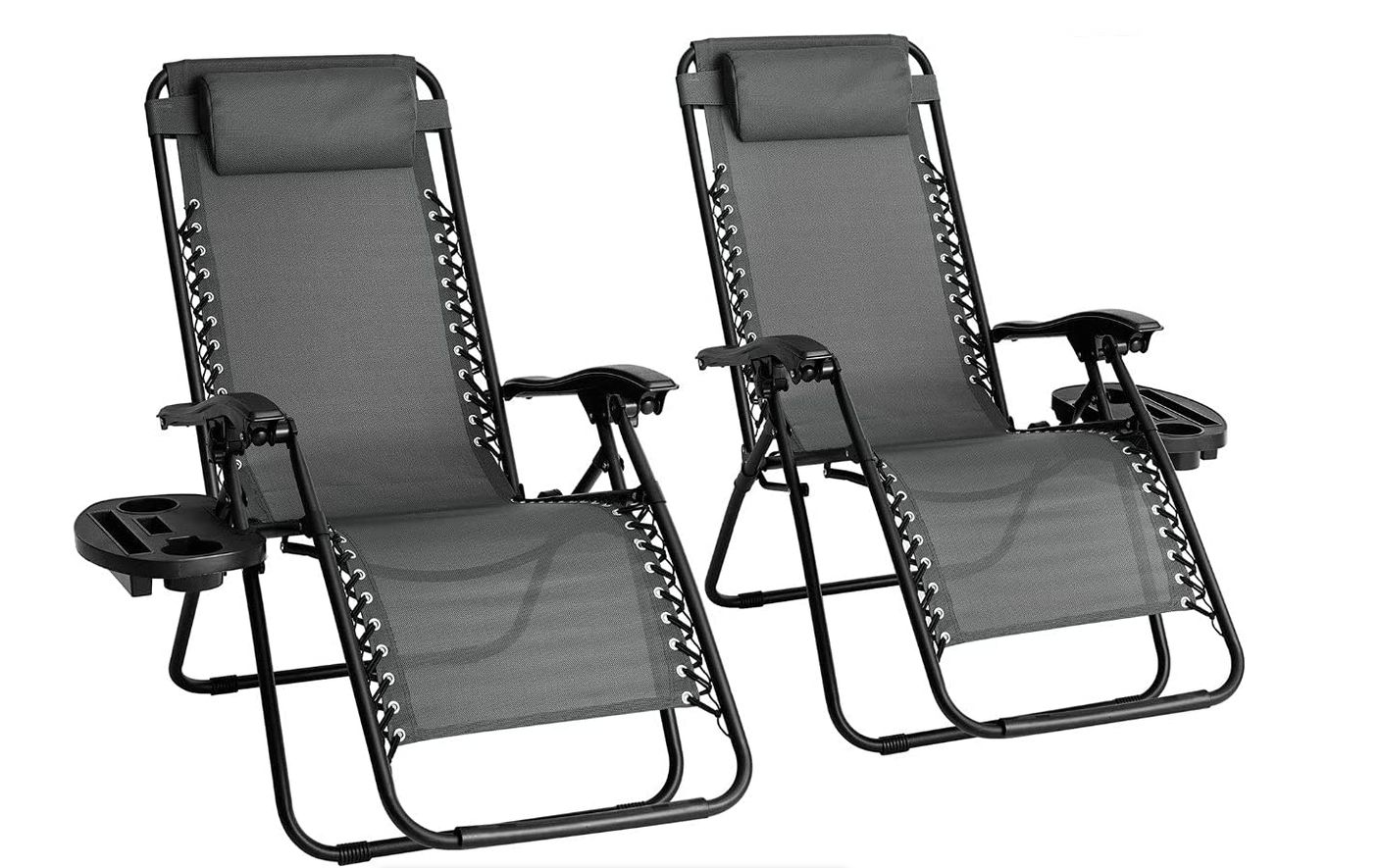 black zero gravity sun loungers