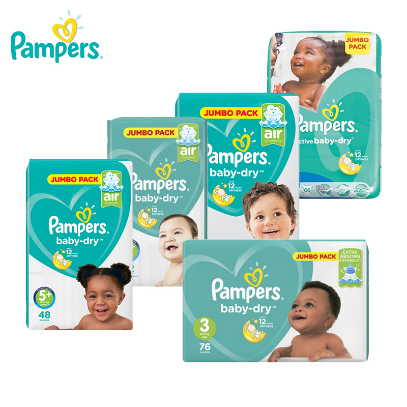 25% Off On Pampers 2x Jumbo Pack Active Nappies | OneDayOnly