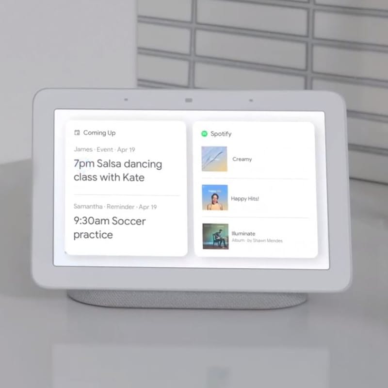 Google Nest Hub 2 Smart Assistant With Display Refurbished White