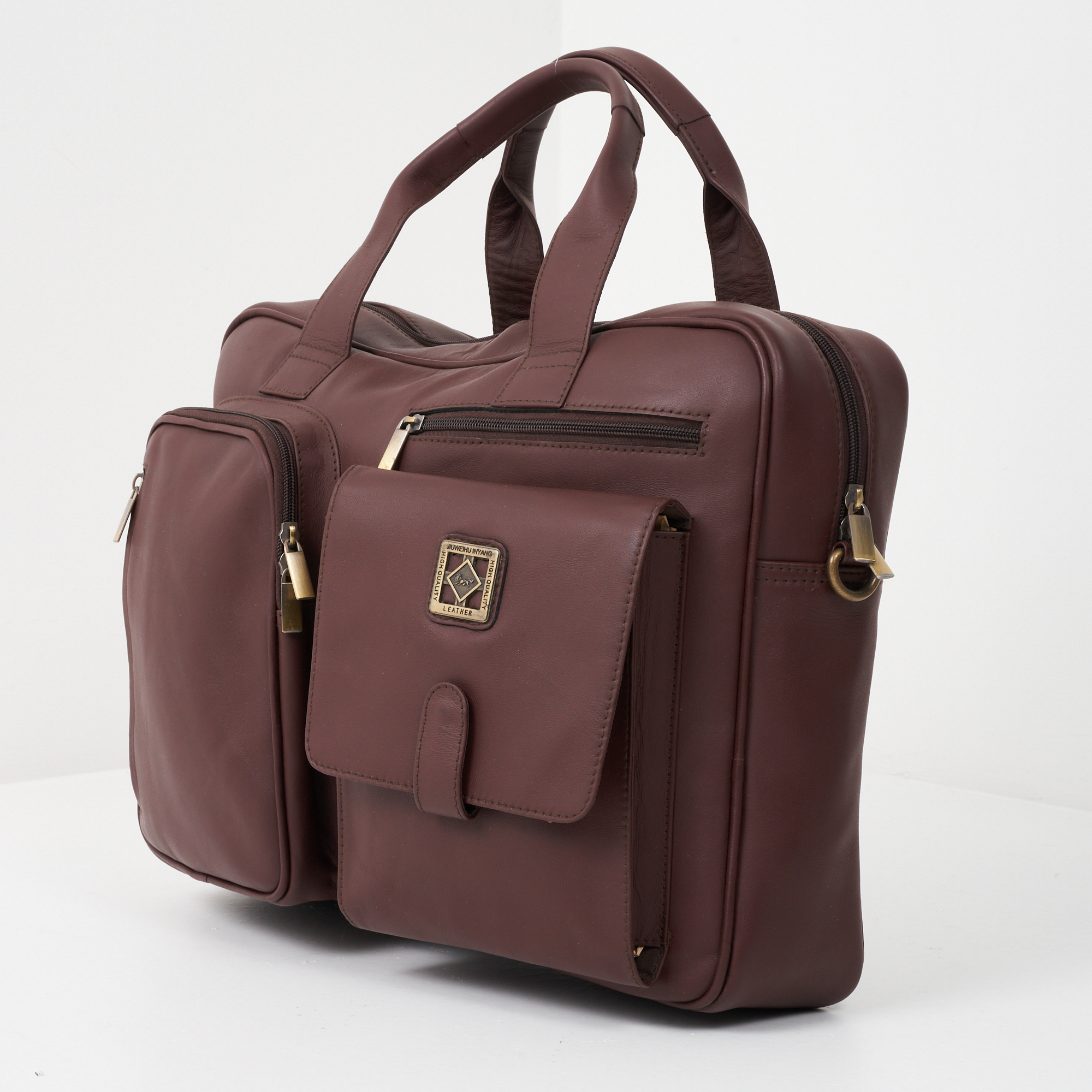 33 off on Genuine Leather Business Bag OneDayOnly
