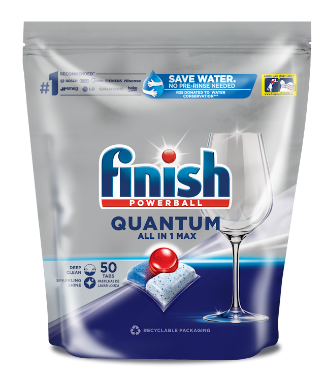 Finish 50's Dishwashing Tablets OneDayOnly