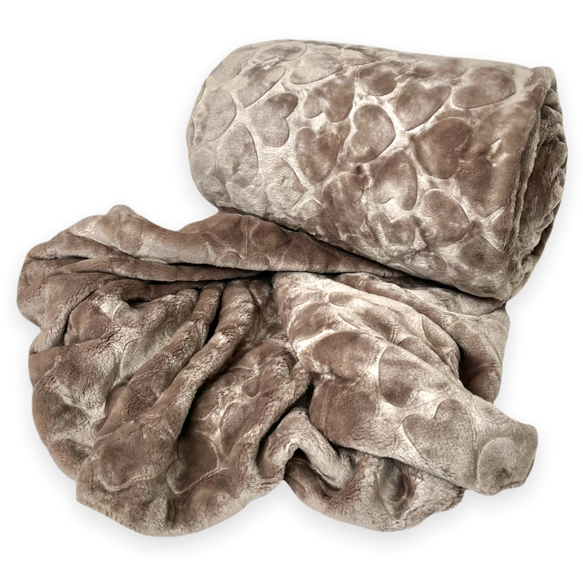 34% off on Warm Fleece Heart Throw | OneDayOnly