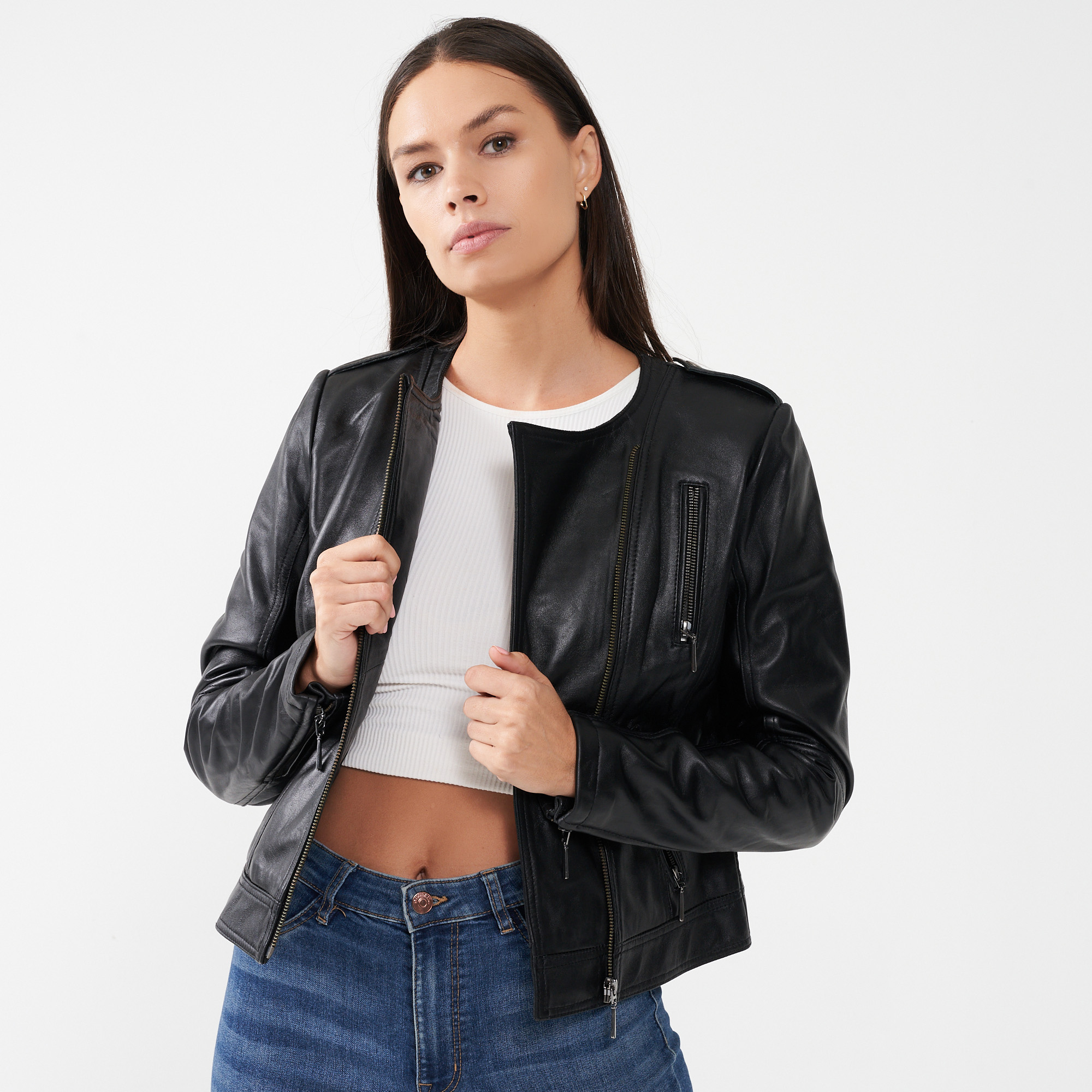 33% off on Ladies Genuine Leather Jackets | OneDayOnly