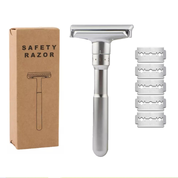 adjustable double edge safety razor