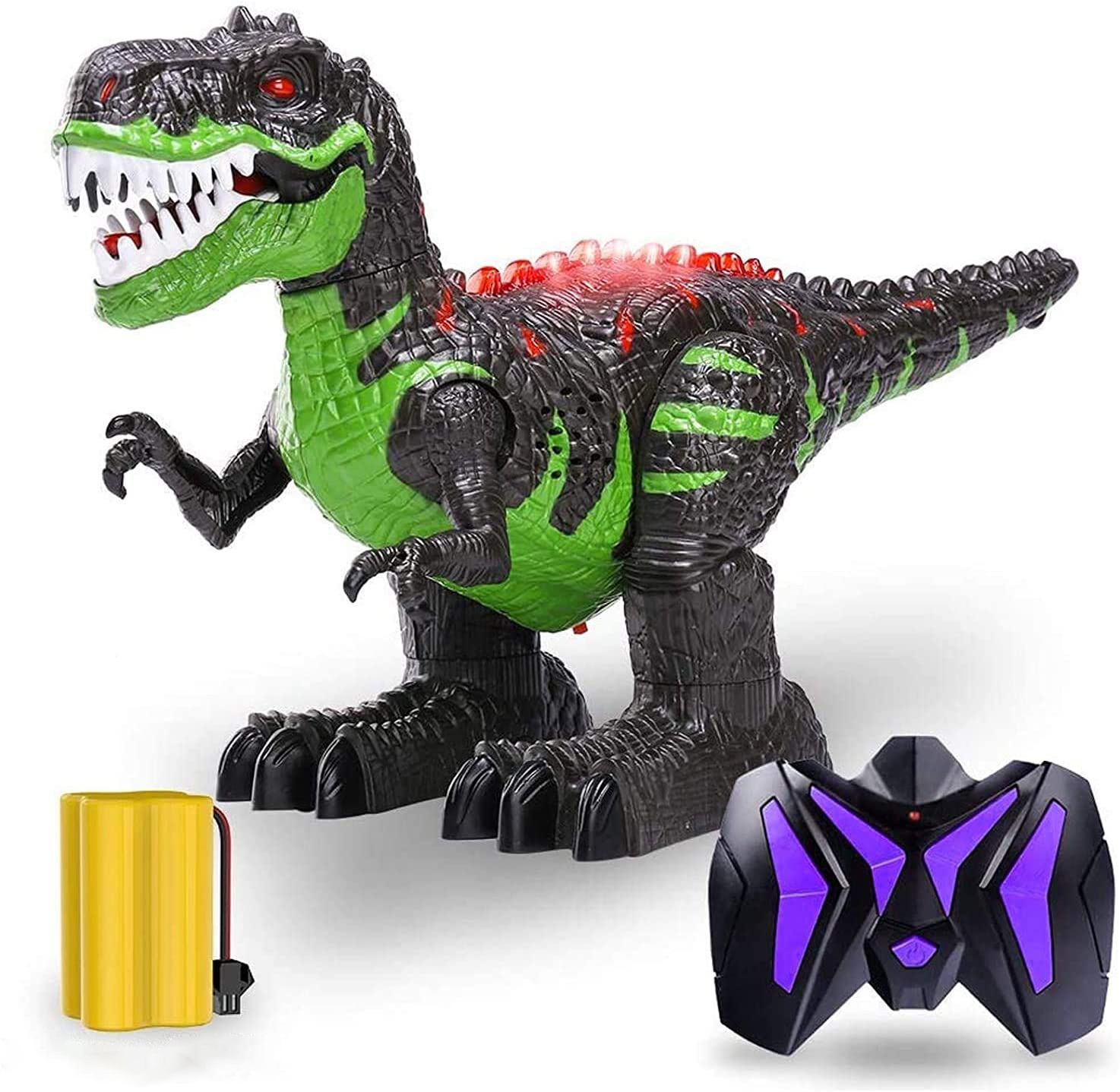 Remote Control Dinosaur Toy Jumbo for Kids With Lights & Sound