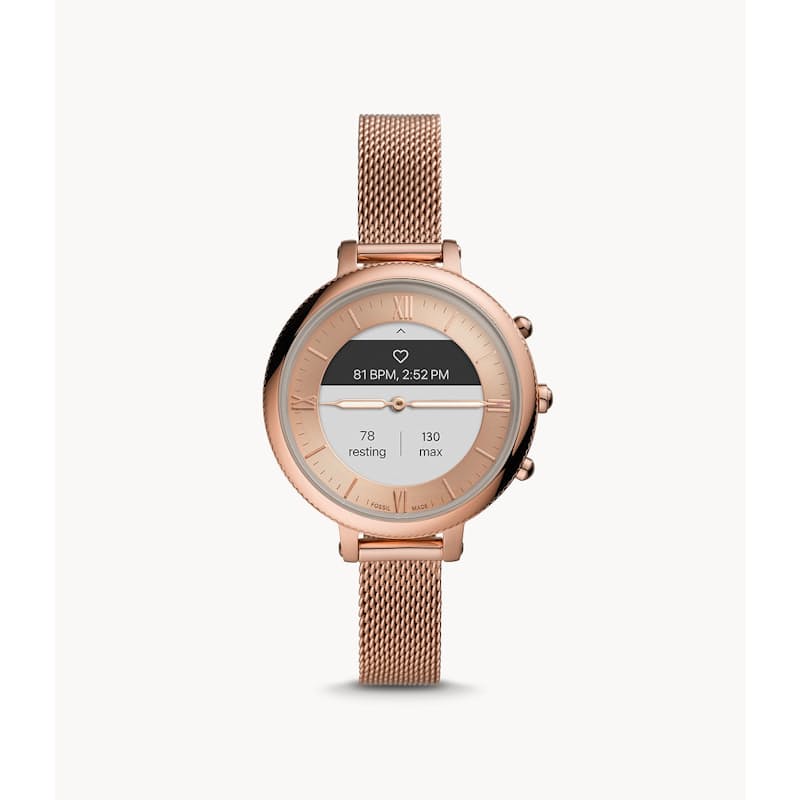 39% off on Fossil Hybrid Rose Gold Smartwatch OneDayOnly