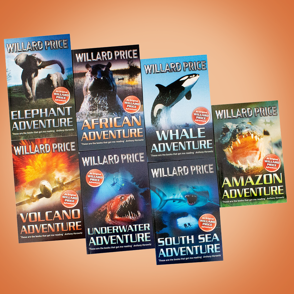 Hal & Roger Hunt Adventures Series 7 Books Collection Set by Willard Price