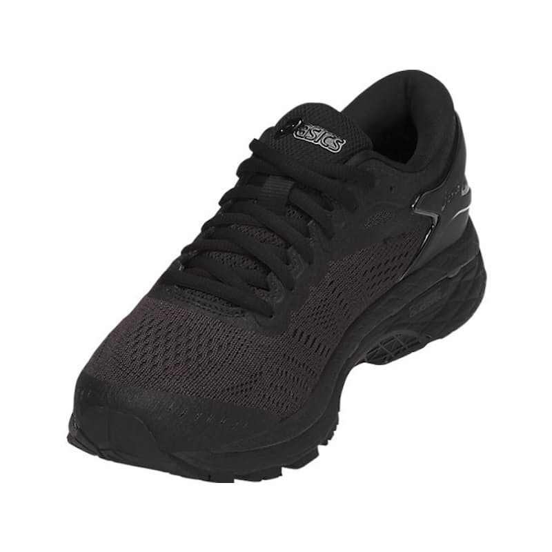 Asics kayano 24 black black carbon hot sale