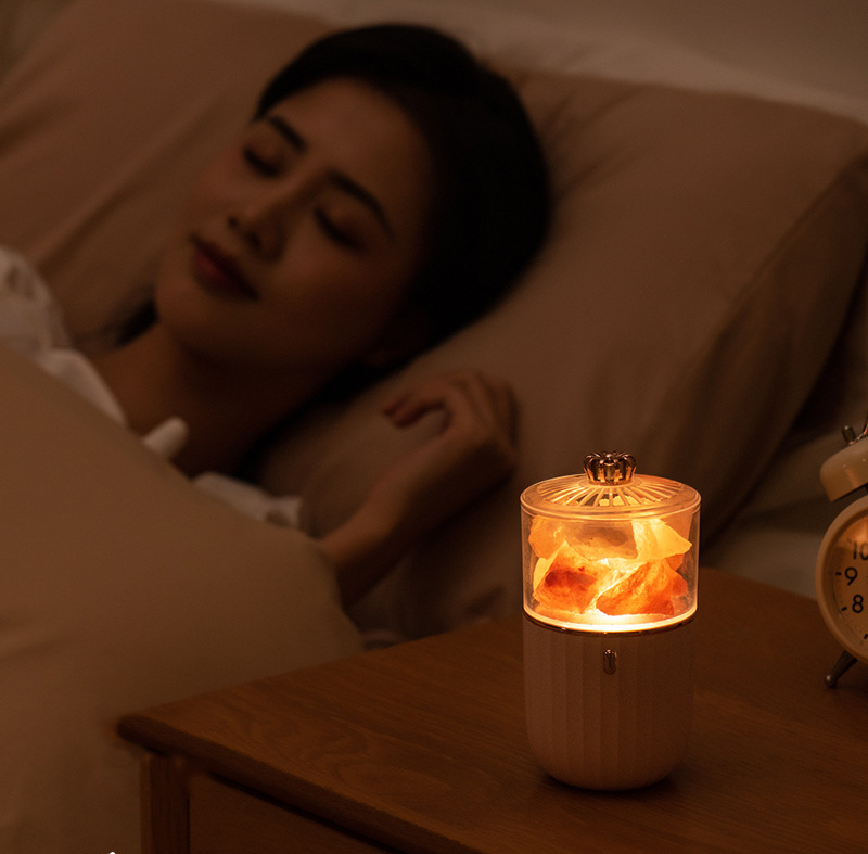 rechargeable salt lamp