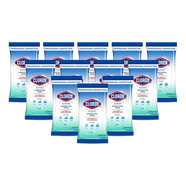 12x Expert Disinfecting Wipes Fresh Scent