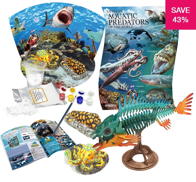 43% off on WILD! Aquatic Predators Science Kit | OneDayOnly