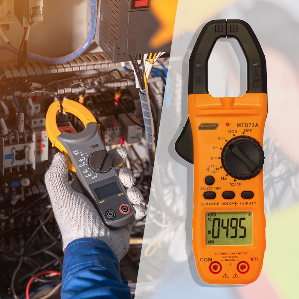 22 off on MajorTech 800A AC Clamp Meter OneDayOnly