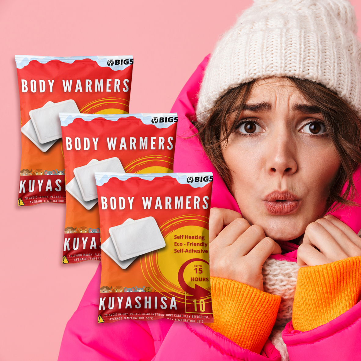 84 off on Big5 3x 10 Body Warmer Heat Pads OneDayOnly