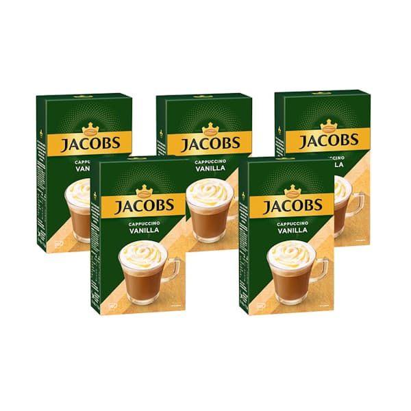 5x 10's Cappuccino Packs