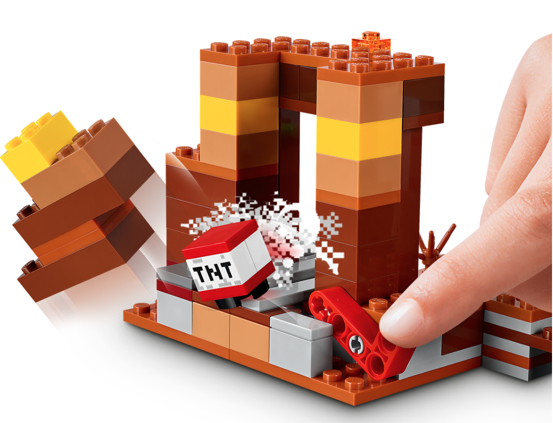 R120 off on LEGO Minecraft The Trading Post OneDayOnly