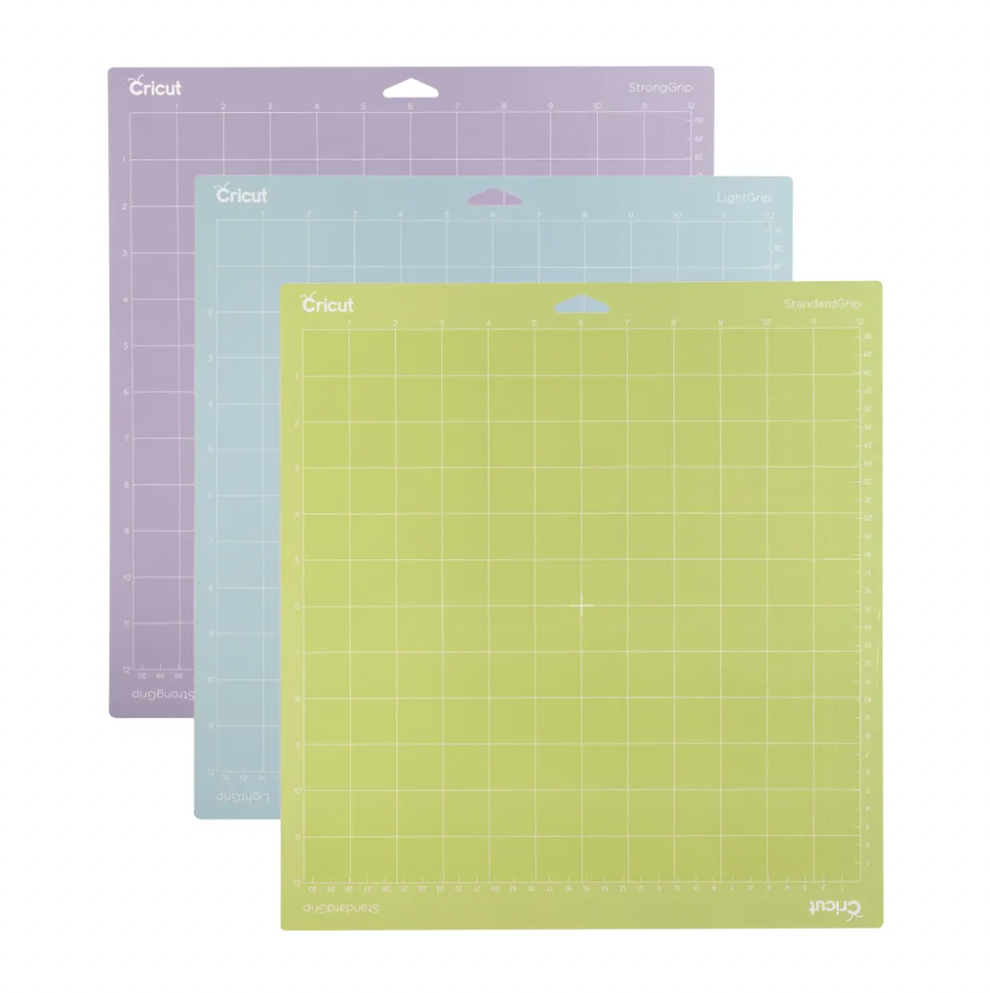 3x 30x30cm Machine Grip Mats