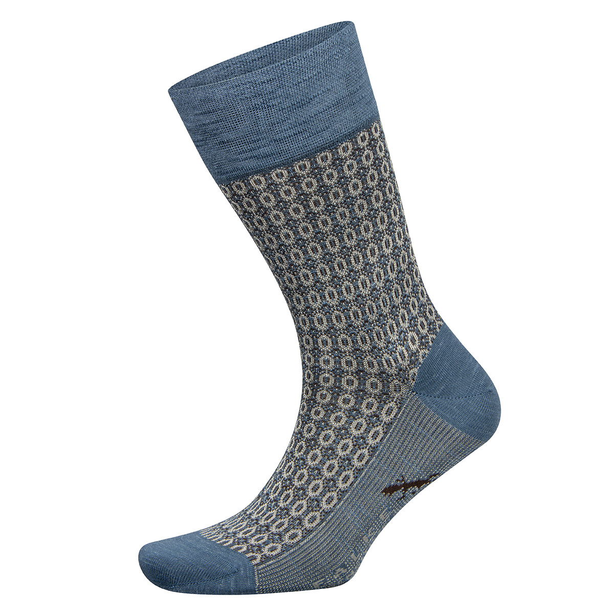 Men's Sensitive Eye Caiman Cotton Socks