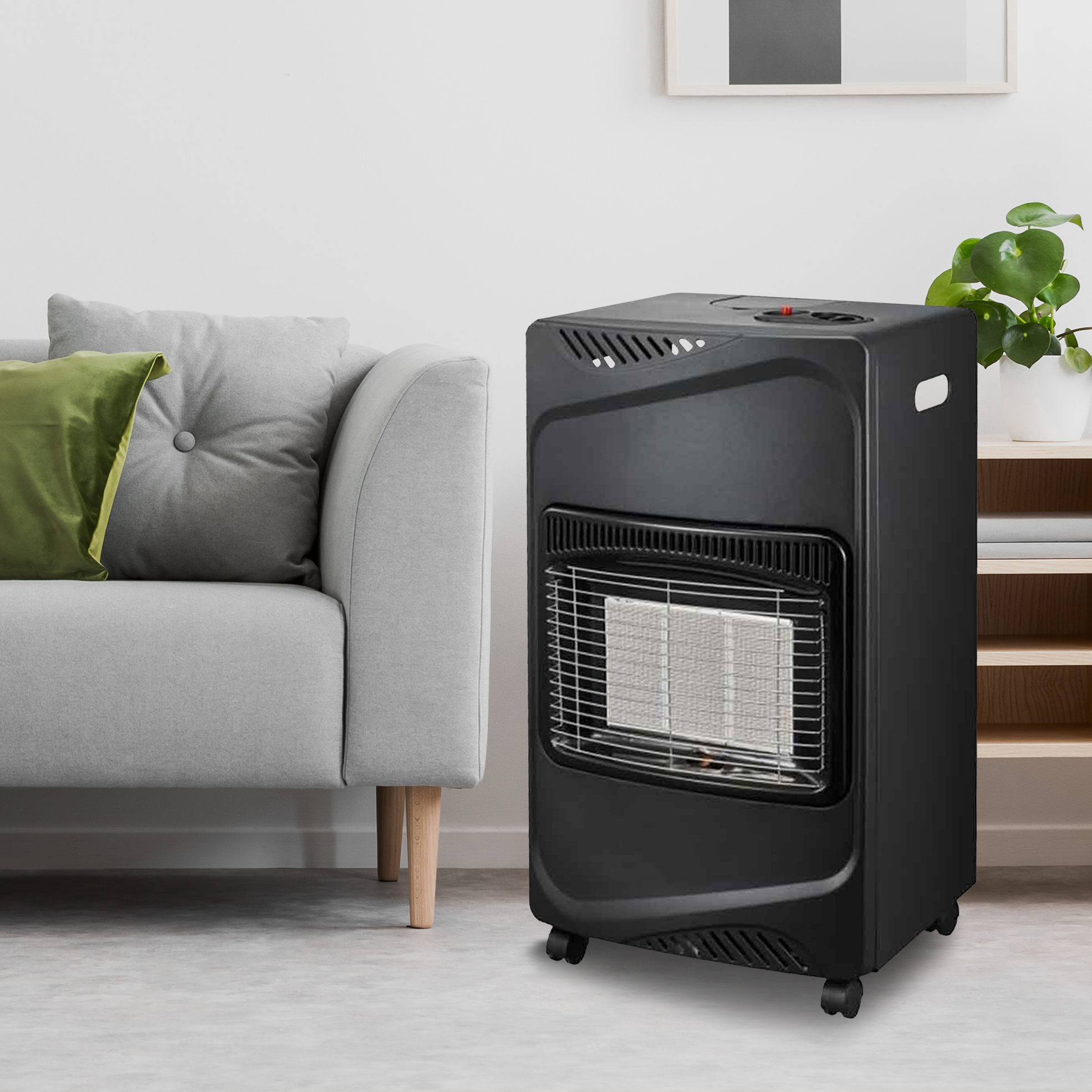 20 off on Black Rollabout Gas Heater OneDayOnly