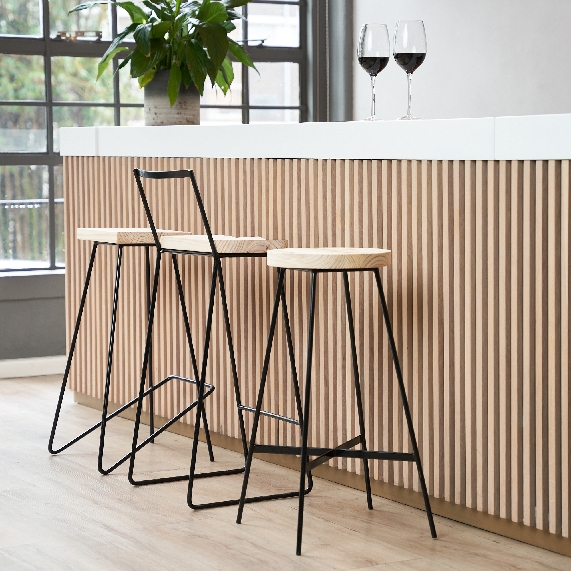 40% off on Woven Steel Co Contemporary Stool | OneDayOnly