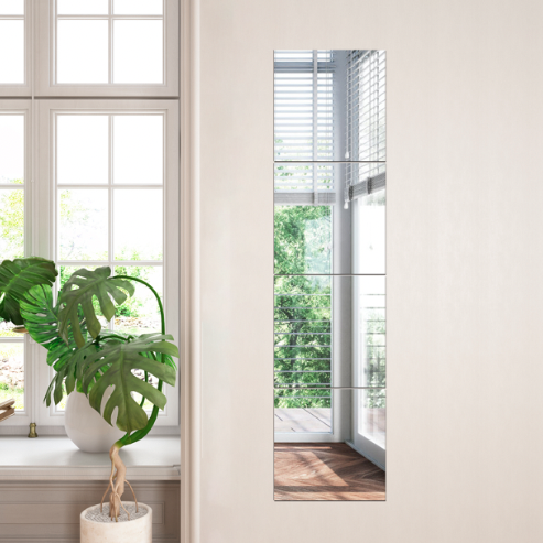 25 off on Easy Decor 8x Large Mirror Stickers OneDayOnly