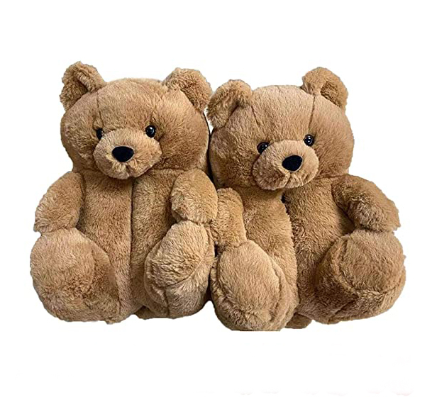 teddy bear slippers men