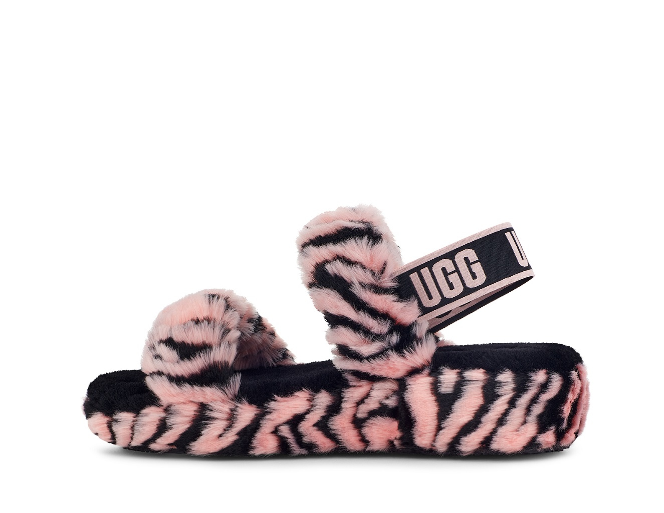 Ugg Slides Fluff Yeah Leopard Slide Pink 22% Off On UGG® Ladies