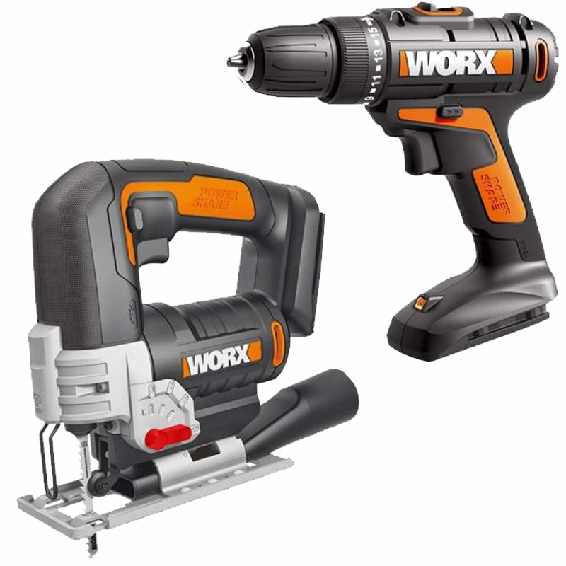 50 off on WORX Impact Drill Jigsaw Set OneDayOnly