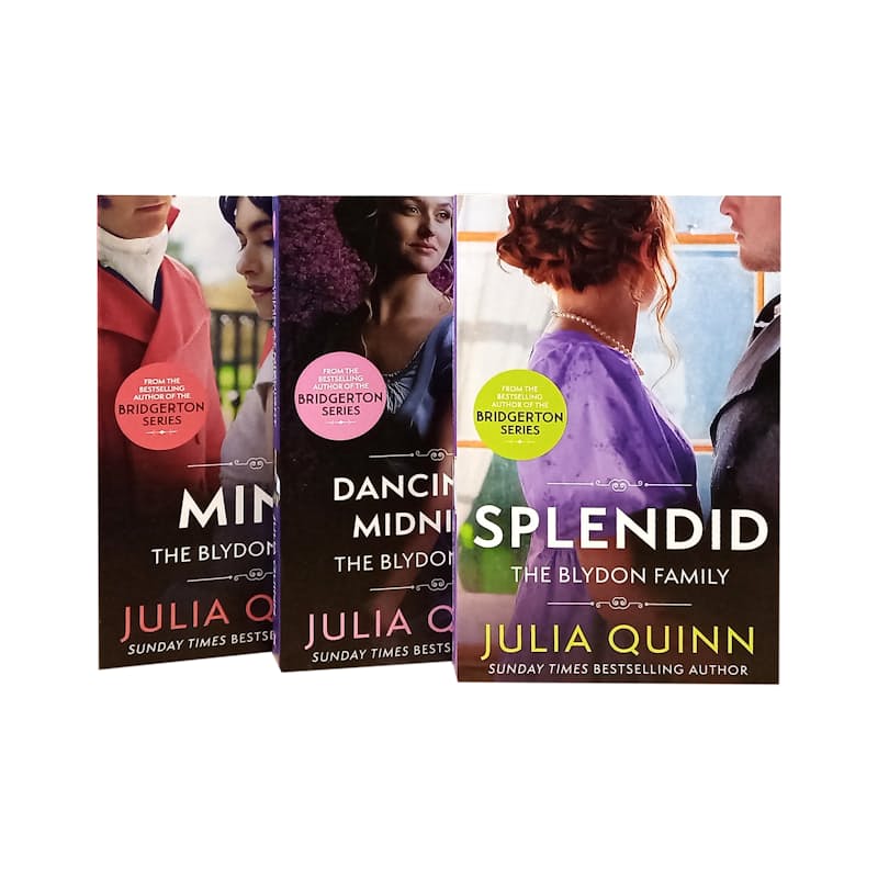 Blydon Family Saga 3 Books Collection Set By Julia Quinn (Dancing At  Midnight, Splendid, Minx)