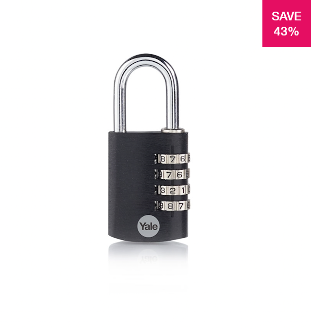 Alignment Dial 43% off on Yale 4x 38mm 4-Combination Padlocks | OneDayOnly
