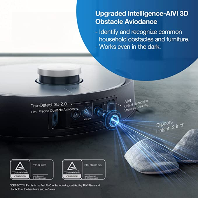 Ecovacs Deebot X1 Omni Robot Vacuum Cleaner | OneDayOnly