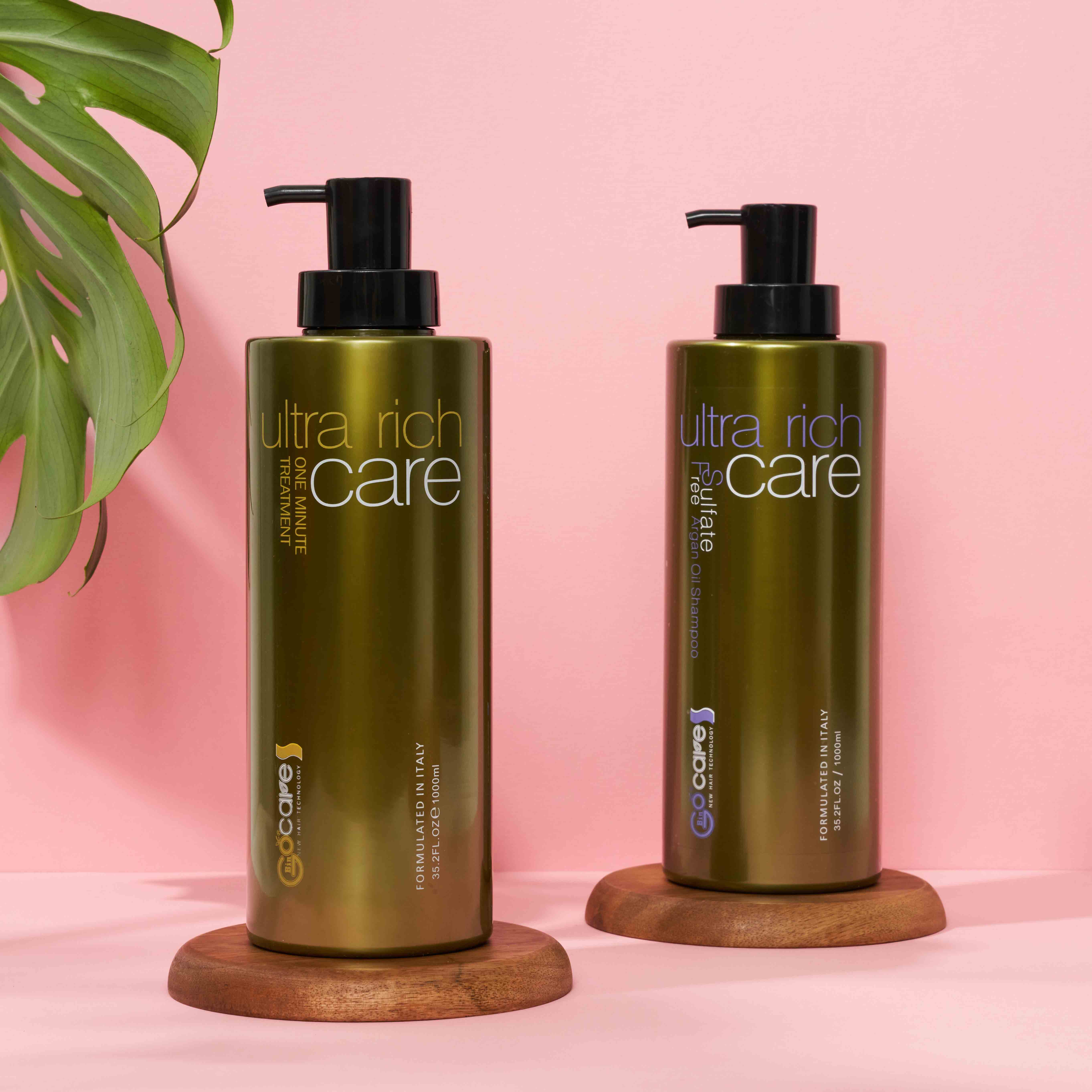 49% off on 400ml or 1000ml Sulfate-Free Shampoo & Conditioner Set