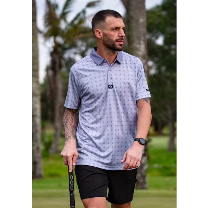 Light Grey Golf Carts