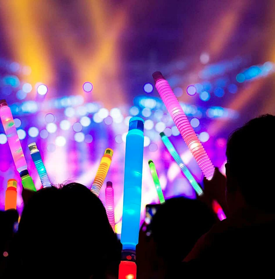 50% off on GLOW 24x LED Fidget Pop Tubes | OneDayOnly