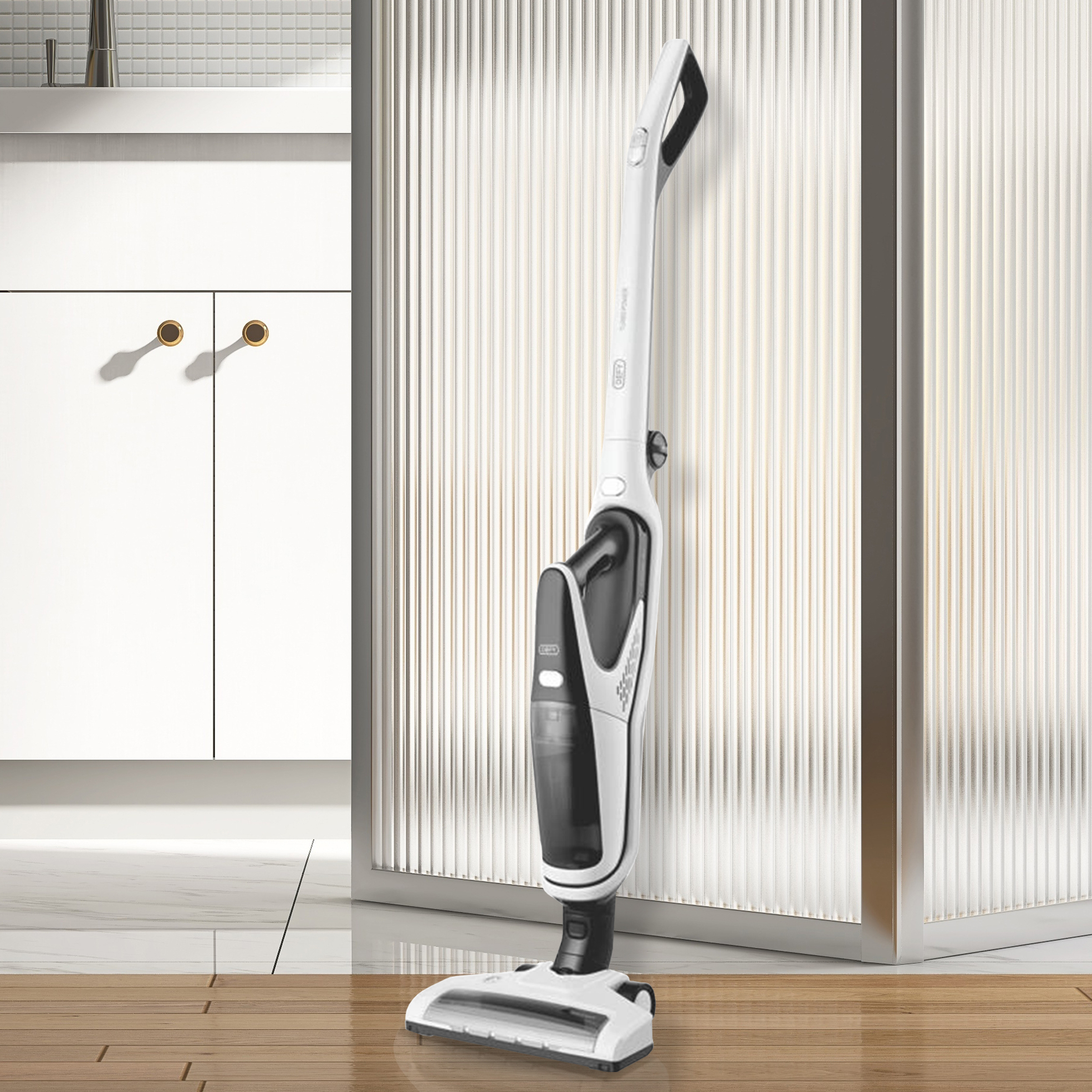 defy 2in1 cordless vacuum white