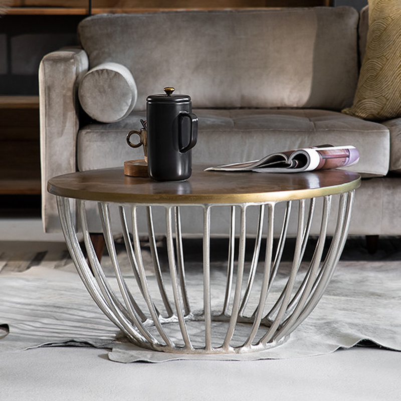 Prisha Aluminium and Iron Coffee Table — R4999 on OneDayOnly (was R6600)