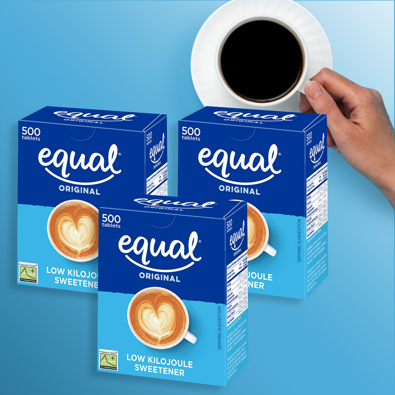 17% off on Equal 3x 500 Refill Tablets | OneDayOnly