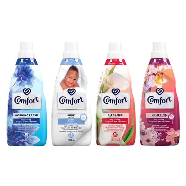 3x 800ml Concentrated Fabric Conditioner