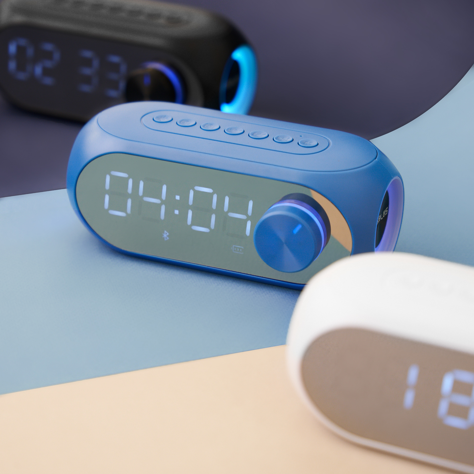 loud bluetooth alarm clock