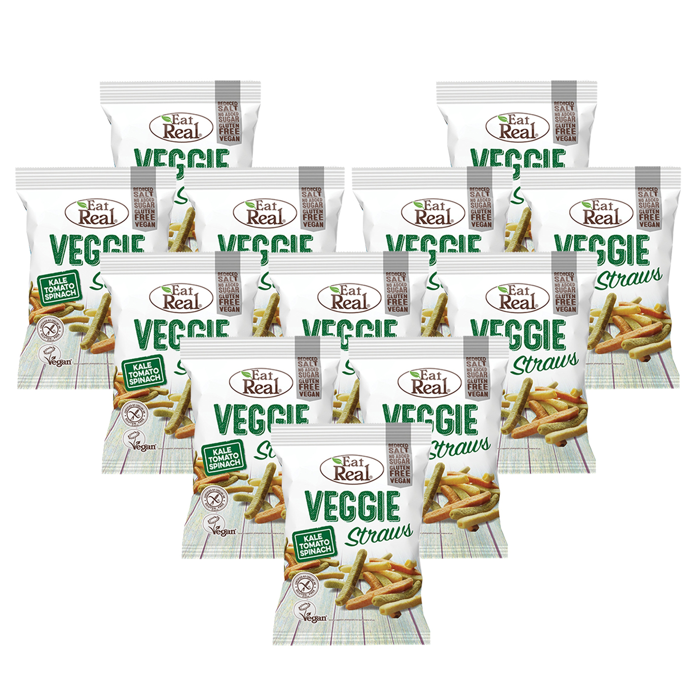 26 off on Eat Real 12x 45g Veggie Straws OneDayOnly