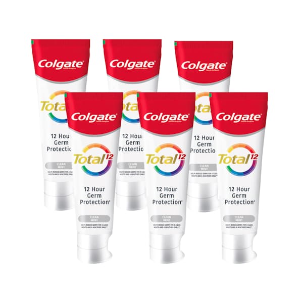 6x 75ml Total 12 Multi-Benefit Toothpastes