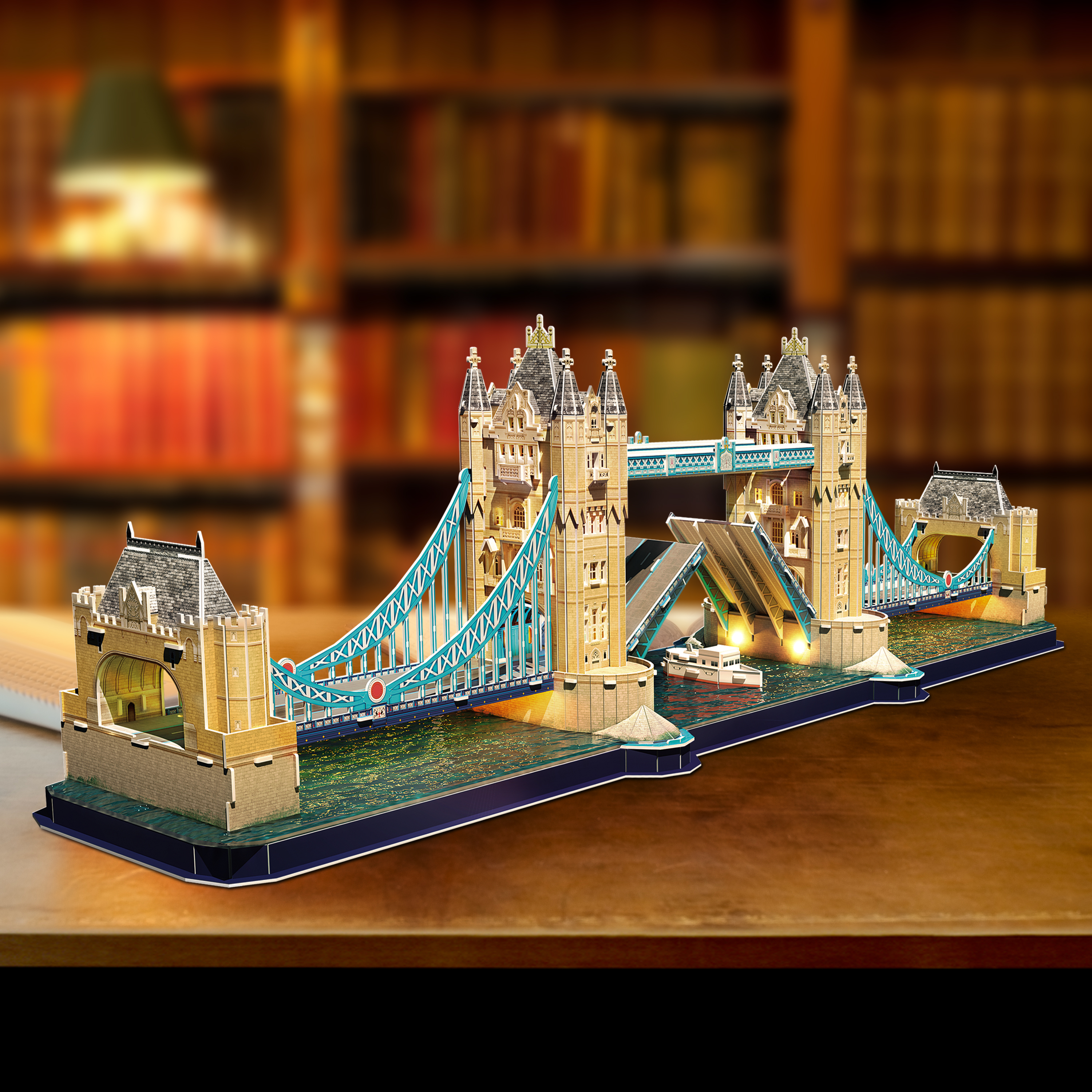 Puzzle 3D LED Tower Bridge - 222 pezzi - 3D Puzzle