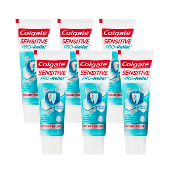 6x 75ml Sensitive Pro-Relief Toothpastes