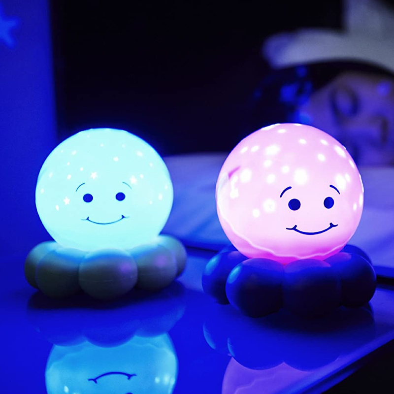 Twinkles Pink Octopus Night Light
