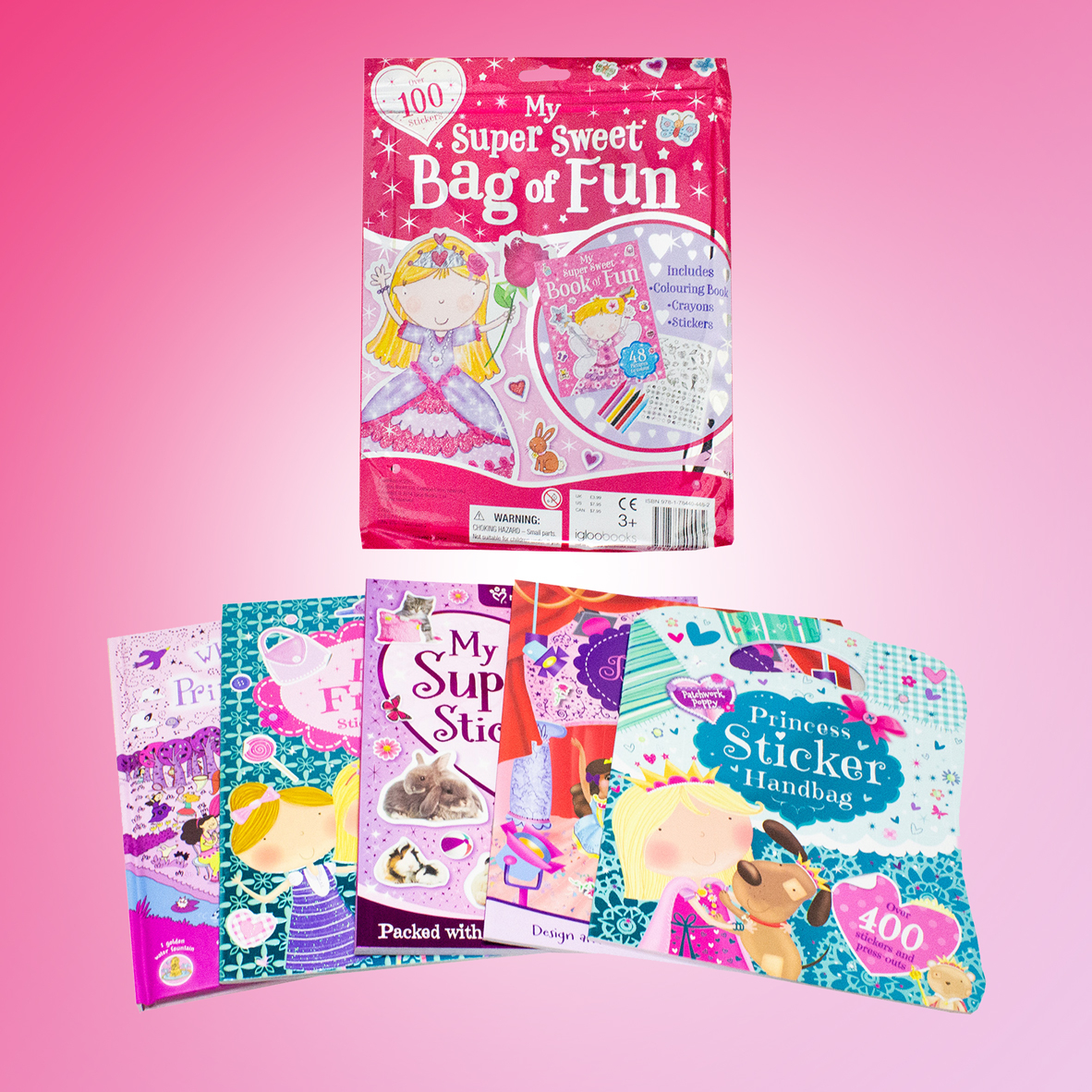 My Pretty Stickers Fun Pack by Igloo Books