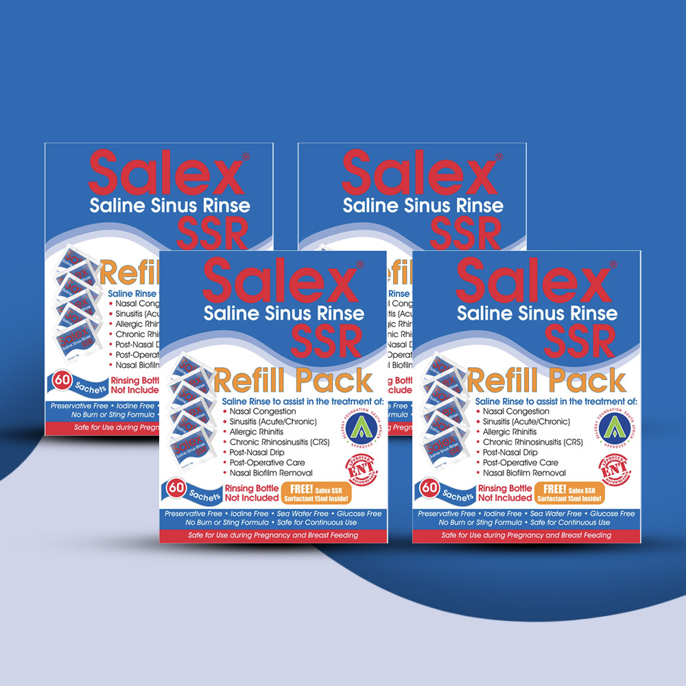 Salex Saline Sinus Rinse 60 X 1.6g