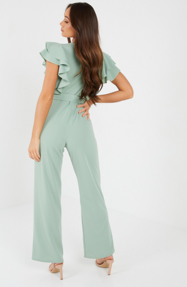 quiz sage jumpsuit