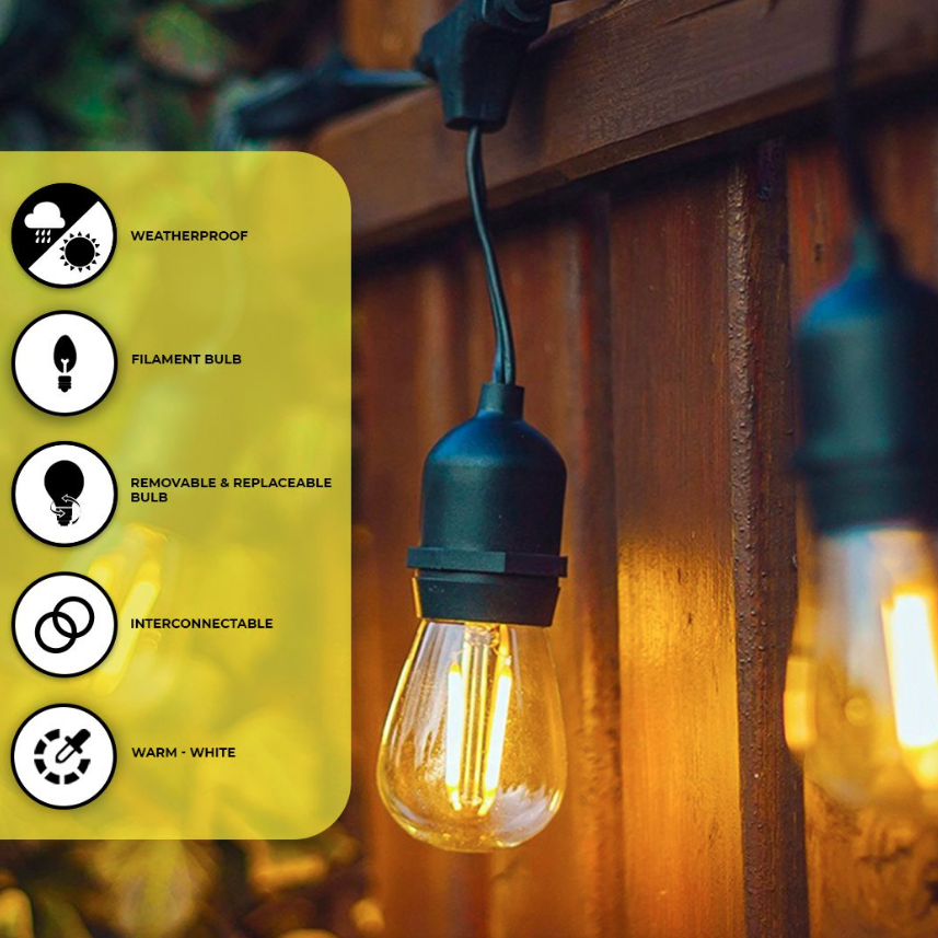 31% off on Litehouse Warm White String Lights | OneDayOnly