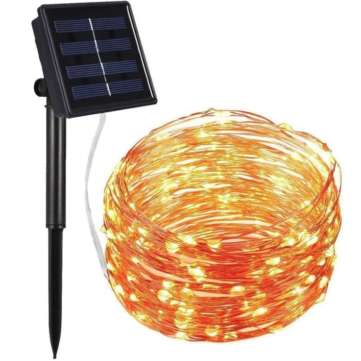 orange solar spotlight